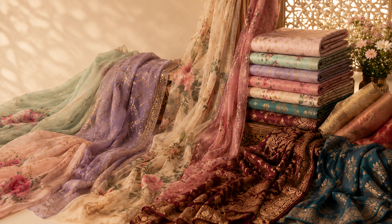 Earth Fabrics Colour Range