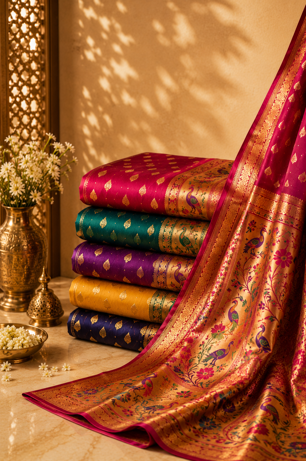 Georgette and chiffon fabric rolls, wholesale